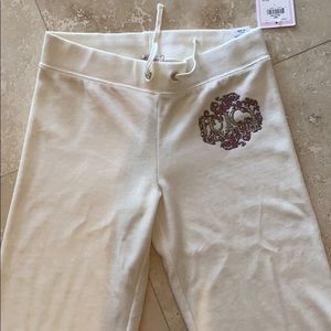 Juicy couture girls velour sweatpants
